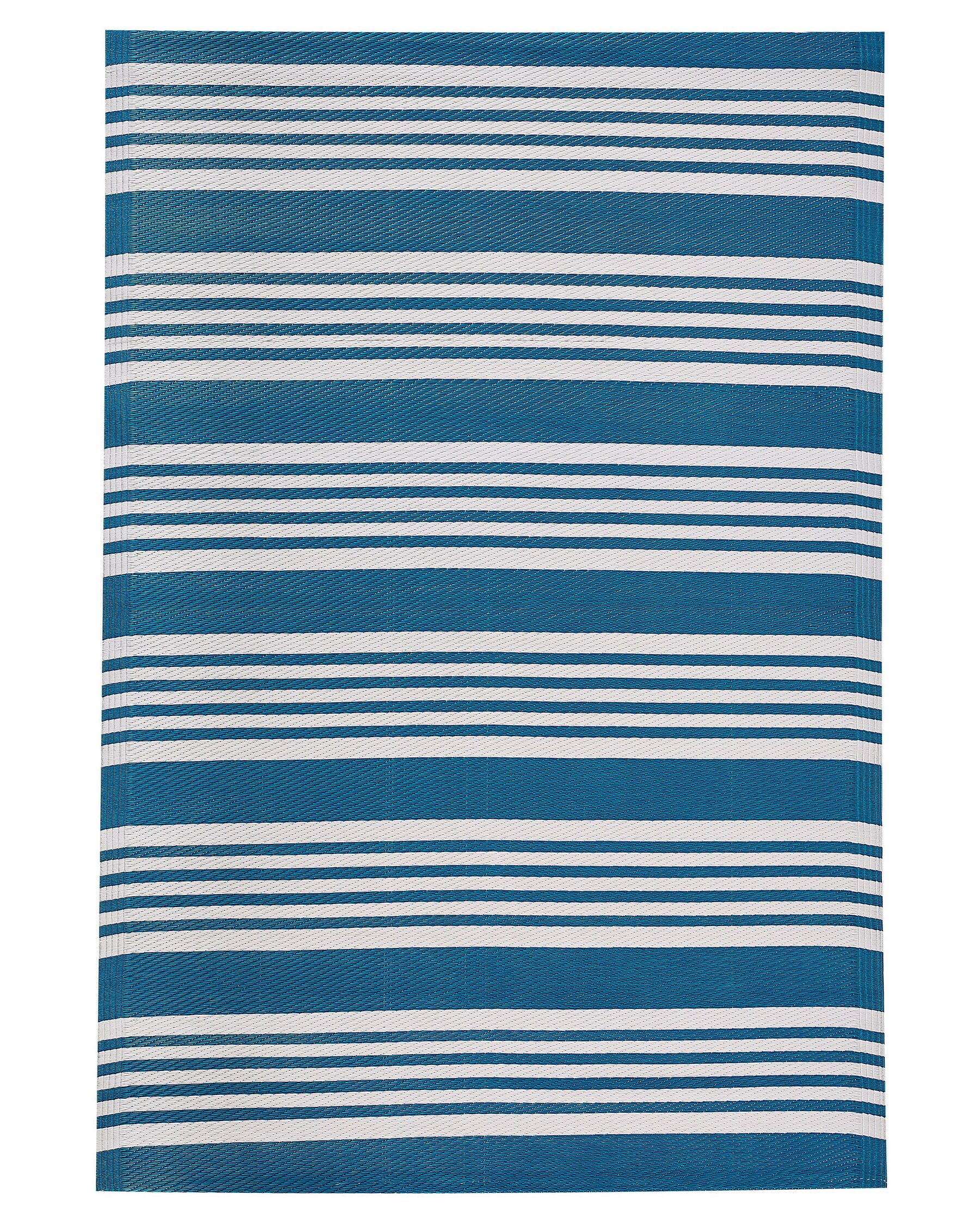 Outdoor Area Rug 120 x 180 cm Blue ELURU_716242