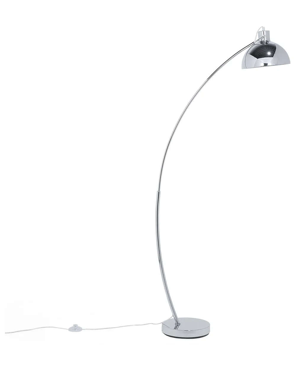 Floor Lamp DINTEL Metal Silver_877371