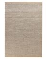 Vlnený koberec 140 x 200 cm béžová/sivá BANOO_847813