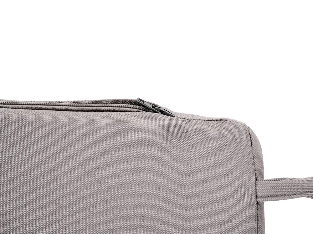 Bench Seat Pad Cushion SOVANA 108 x 45 cm Grey_1113161