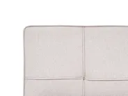Cama con almacenaje LAURESSES Tela Beige claro 140 x 200 cm_1153489