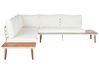 Loungeset 5-zits acaciahout off-white CORATO_920245