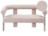Sofa 2 Seater ILBRO Boucle Light Beige