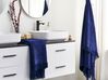 Zestaw mebli łazienkowych z podwójną umywalką i lustrami biały PILAR_843366