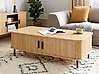 Coffee Table BRADLEY with Storage Brown