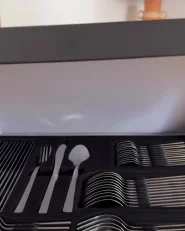 Set di 7 utensili da cucina ZITI Argento_1052648