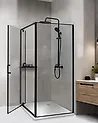 Shower Enclosure DARLI 900 x 900 x 1850 mm Black