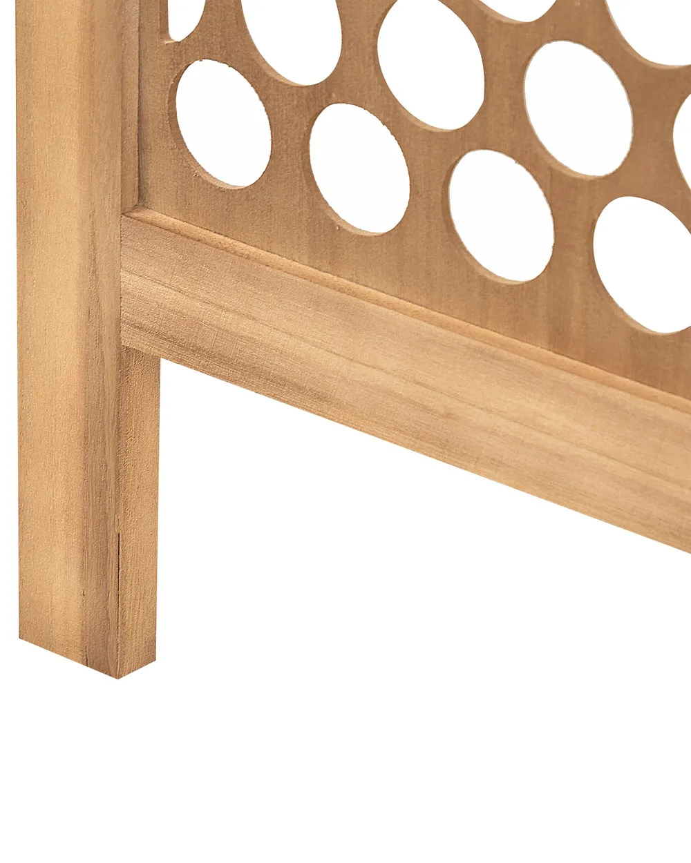 4-panelowy parawan pokojowy CERTOSA 163 cm 170 cm Jasnobrązowy_874050