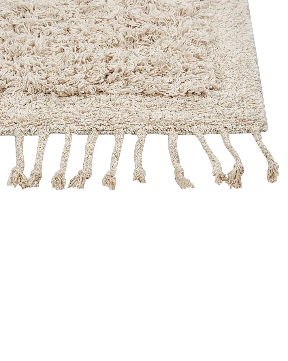 Tappeto da bagno OLTAN Beige 50 x 80 cm Cotone_905630