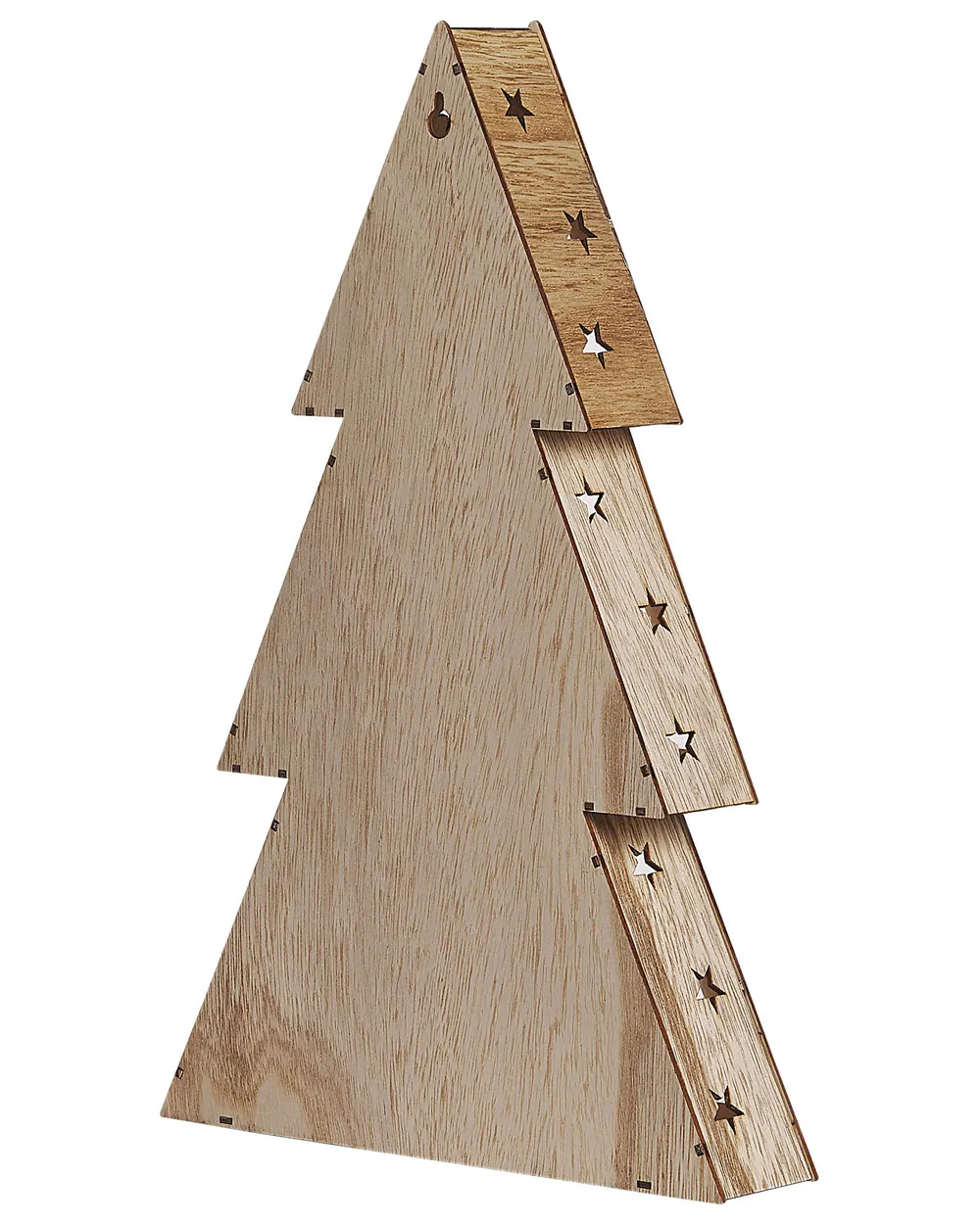 Weihnachtsdekoration LED JUVA 35 cm Weihnachtsbaum Hellbraun_812441
