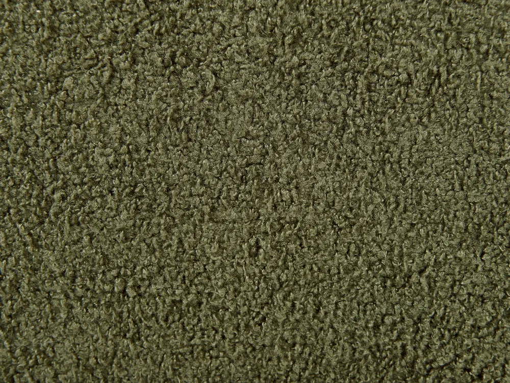 Łóżko z pojemnikiem MOISSAC Boucle Ciemnozielony 180 x 200 cm_928954