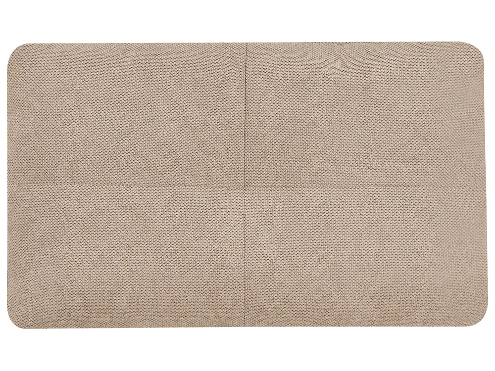 Living Room Set 6 Seater JERSLEV Fabric Light Brown_1013429