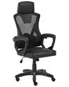 Office Chair IGNIS Faux Leather Black