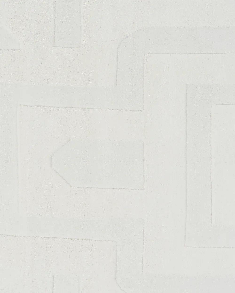 Rug GINGERA Off-White 160 x 160 cm_1124677