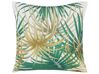 Set of 2 Outdoor Cushion Palm Leaf Motif 45 x 45 cm Multicolour GAIANA_776228