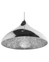 Metal Pendant Lamp Silver ISKAR_803586