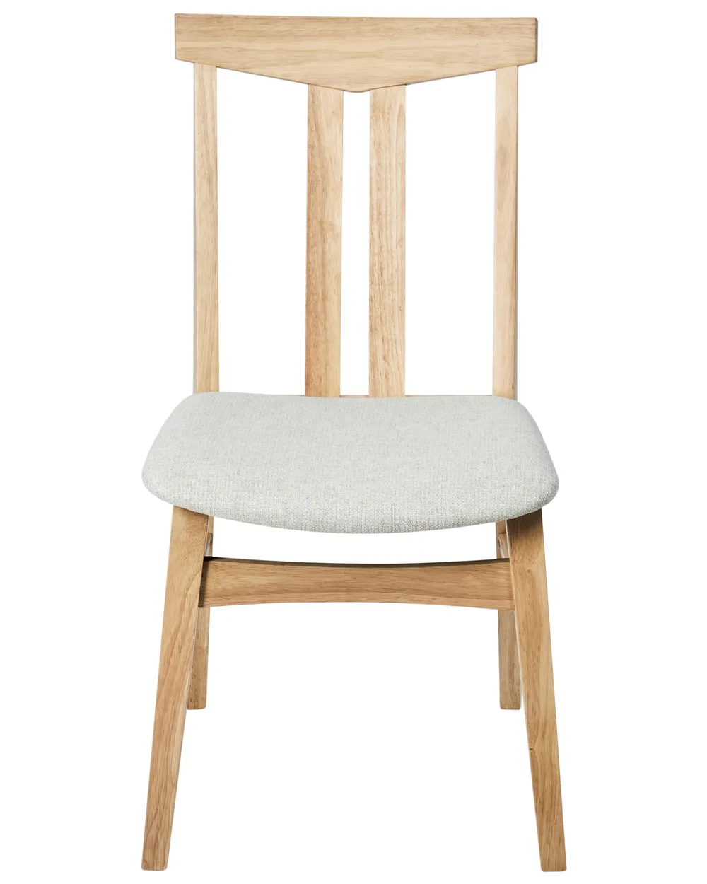 Set di 2 sedie da pranzo AVALON Legno Beige chiaro_952333