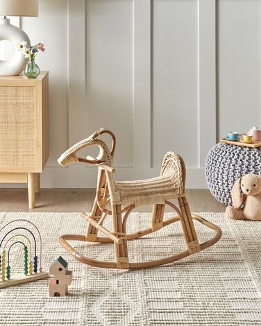 Rattan Rocking Horse Natural ARILLAS