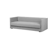 Divano letto 3 posti EKSJO con contenitore Tessuto Grigio chiaro_729038
