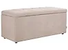 Storage Ottoman OREM Fabric Beige