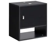 Szafka łazienkowa wisząca pod umywalkę LIMERIA 45 cm Czarny_978224