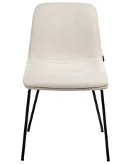 Set of 2 Dining Chairs LORIDA Fabric Beige_999002