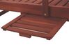 Acacia Wood Reclining Sun Lounger TOSCANA_768005