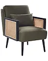 Armchair ORUM Fabric Dark Green