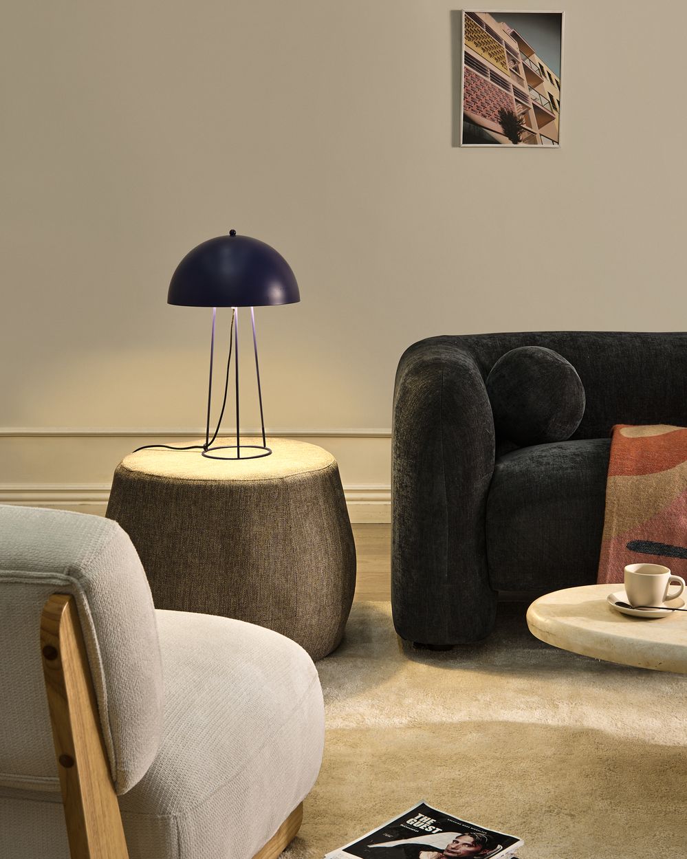 Lampe à poser MOPAN Métal Bleu