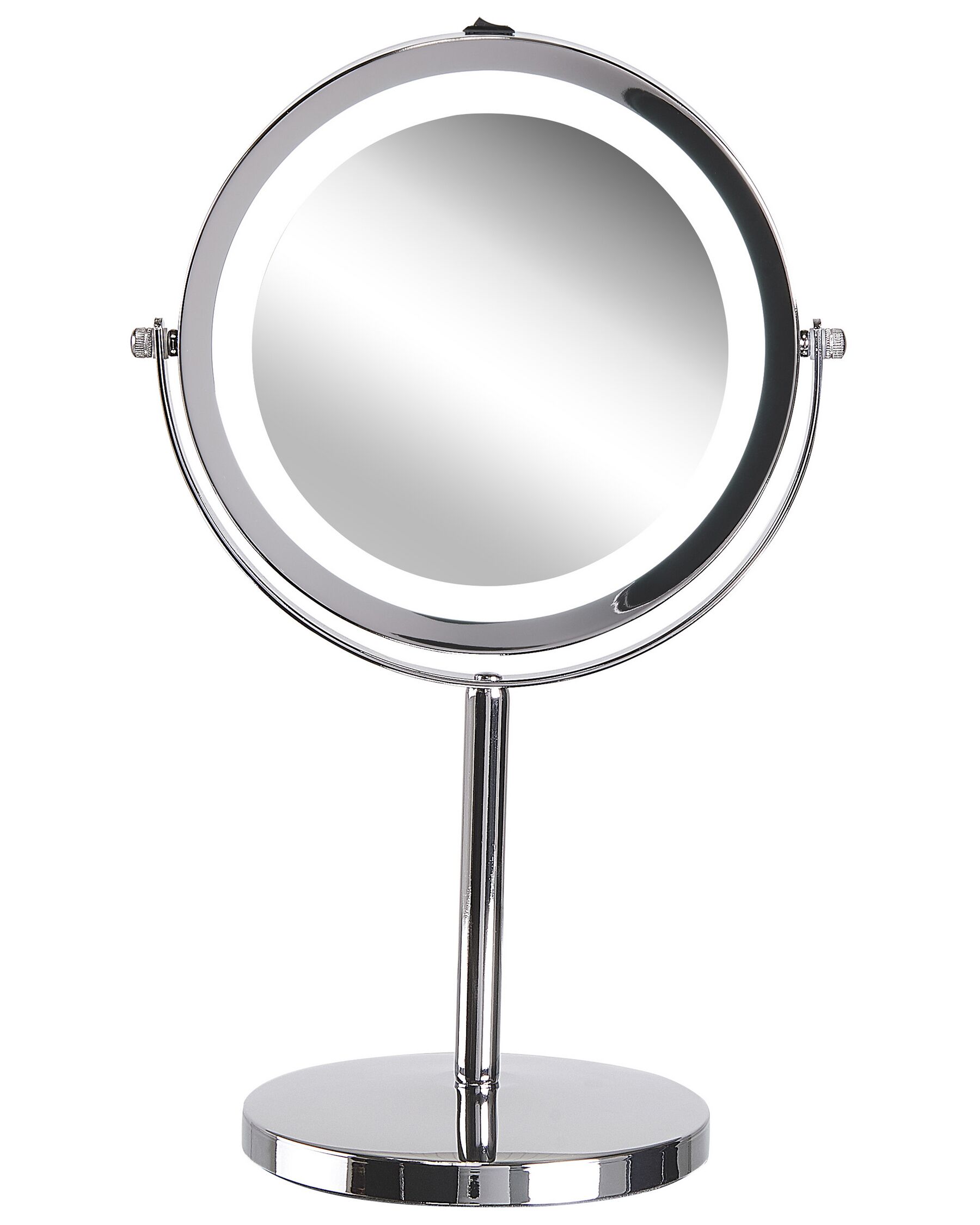 Kosmetické stolní zrcadlo s LED osvětlením ø 20 cm VERDUN_915711