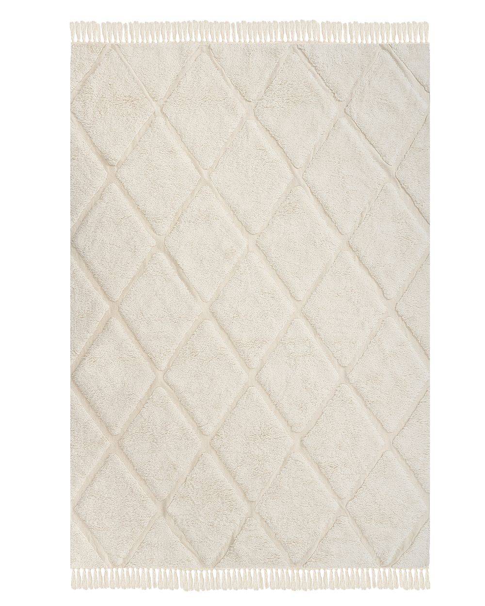 Børnetæppe XELDEM  Lys Beige 140 x 200 cm Bomuld
