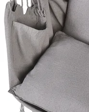 Hanging Chair BONEA Cotton Light Grey_821546