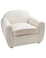 Poltrona ELLEDE Bouclé Beige chiaro_959877