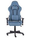 Gamestoel polyester blauw WARRIOR_852050