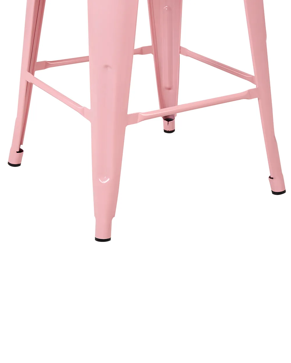 Set di 2 sgabelli da bar CABRILLO Metallo Rosa_828624