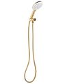 Shower Head and Hose Kit IQUIRA 4-function Gold