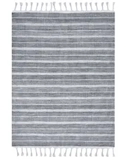 Tappeto BADEMLI Grigio chiaro 160 x 230 cm_846558
