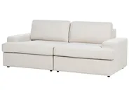 Set da salotto 4 posti ALLA Tessuto Beige chiaro_893949