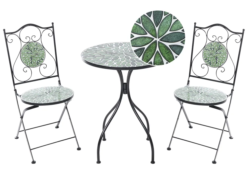 Set bistrot CIVATE Metallo Nero