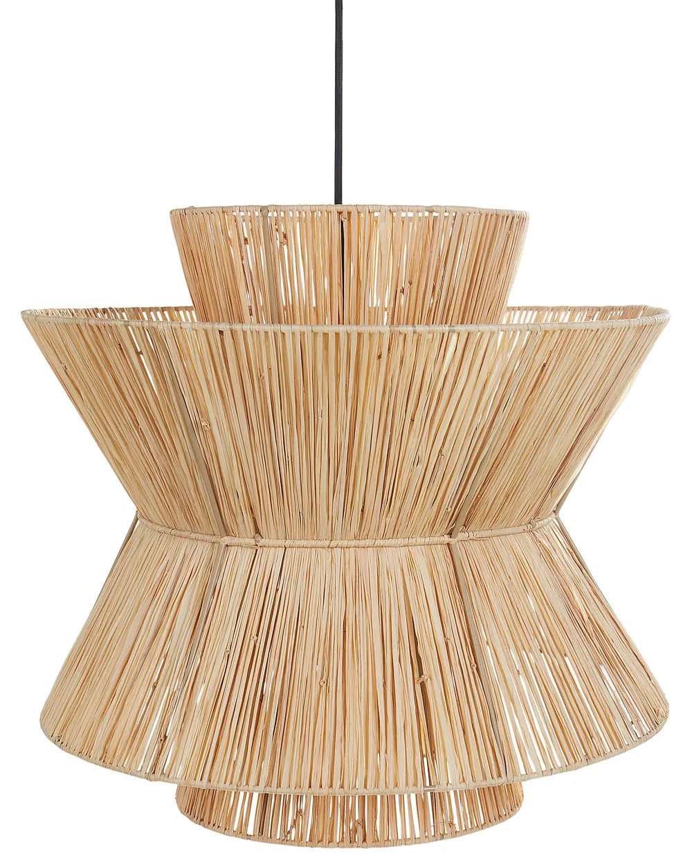 Pendant Lamp TELAMBA Wicker Natural