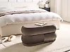 Bench ELLENDALE Velvet Dark Brown