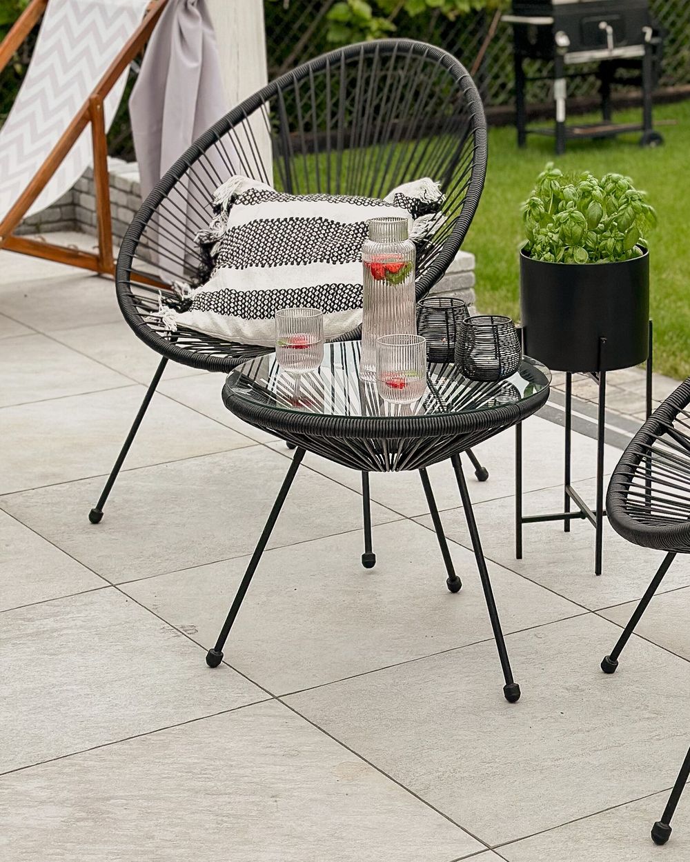 Bistro Set String Garden Sofa Bistro Chairs String Rattan Garden