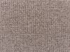 3 Seater Fabric Sofa Light Brown MALA_934113