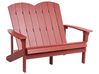 Kerti pad ADIRONDACK 125 cm Piros