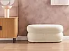 Upholstered Bench ELLENDALE Boucle Off-White
