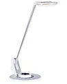 LED-skrivbordslampa CORVUS med dimmer Metall Vit/ Silver