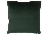 Zestaw 2 poduszek dekoracyjnych CELOSIA 45 x 45 cm Welur Ciemnozielony Wzór geometryczny_770081