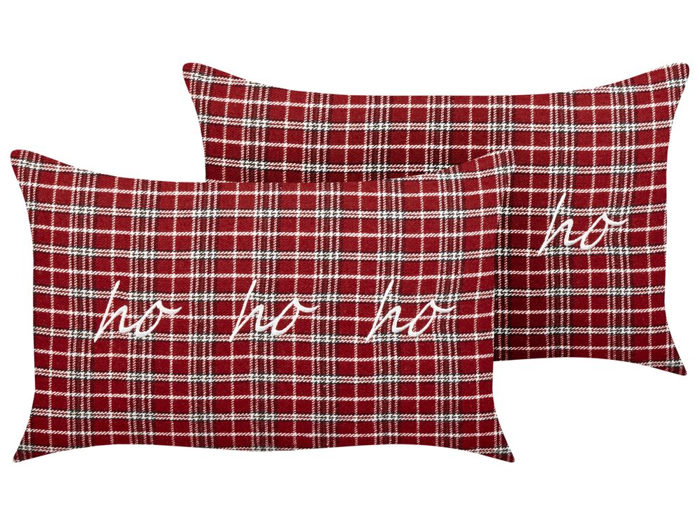 Plaid pillows clearance