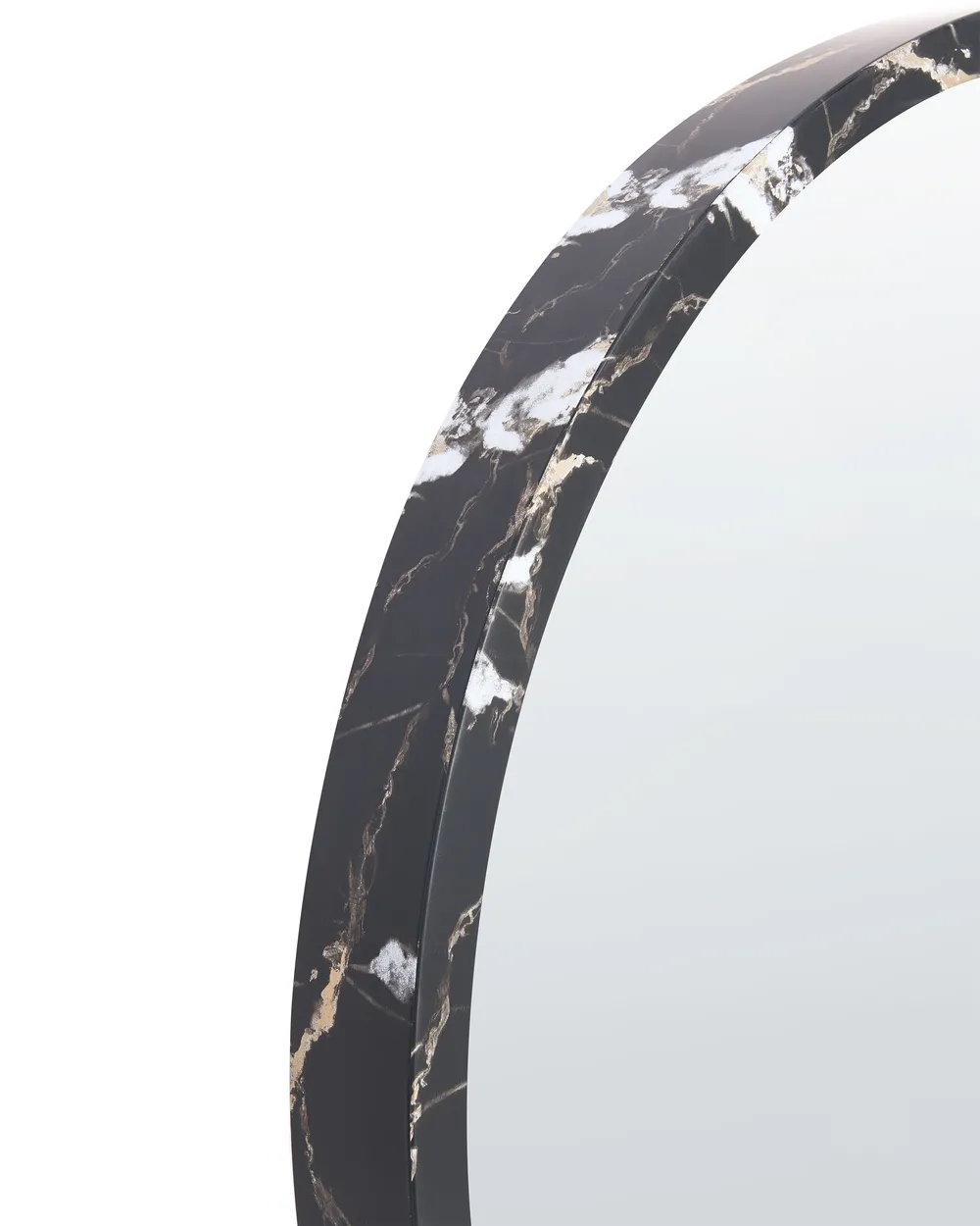 Lustro ścienne MARTEL 69 cm 69 cm Czarny_1032667