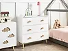 3 Drawer Chest CLOUDY White